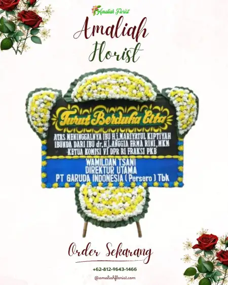 Papan Bunga Duka Semolowaru